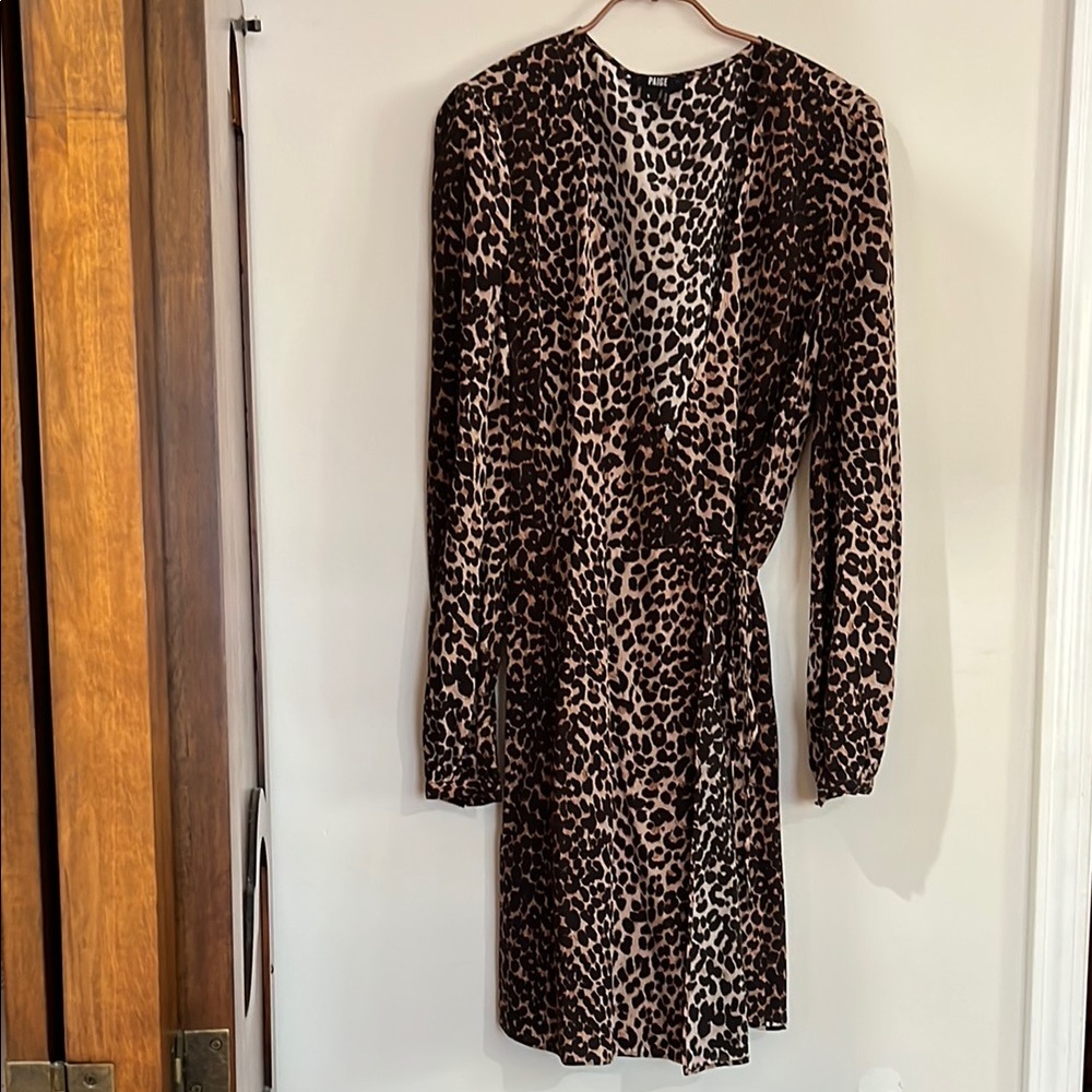 PAIGE Animal Print Dress